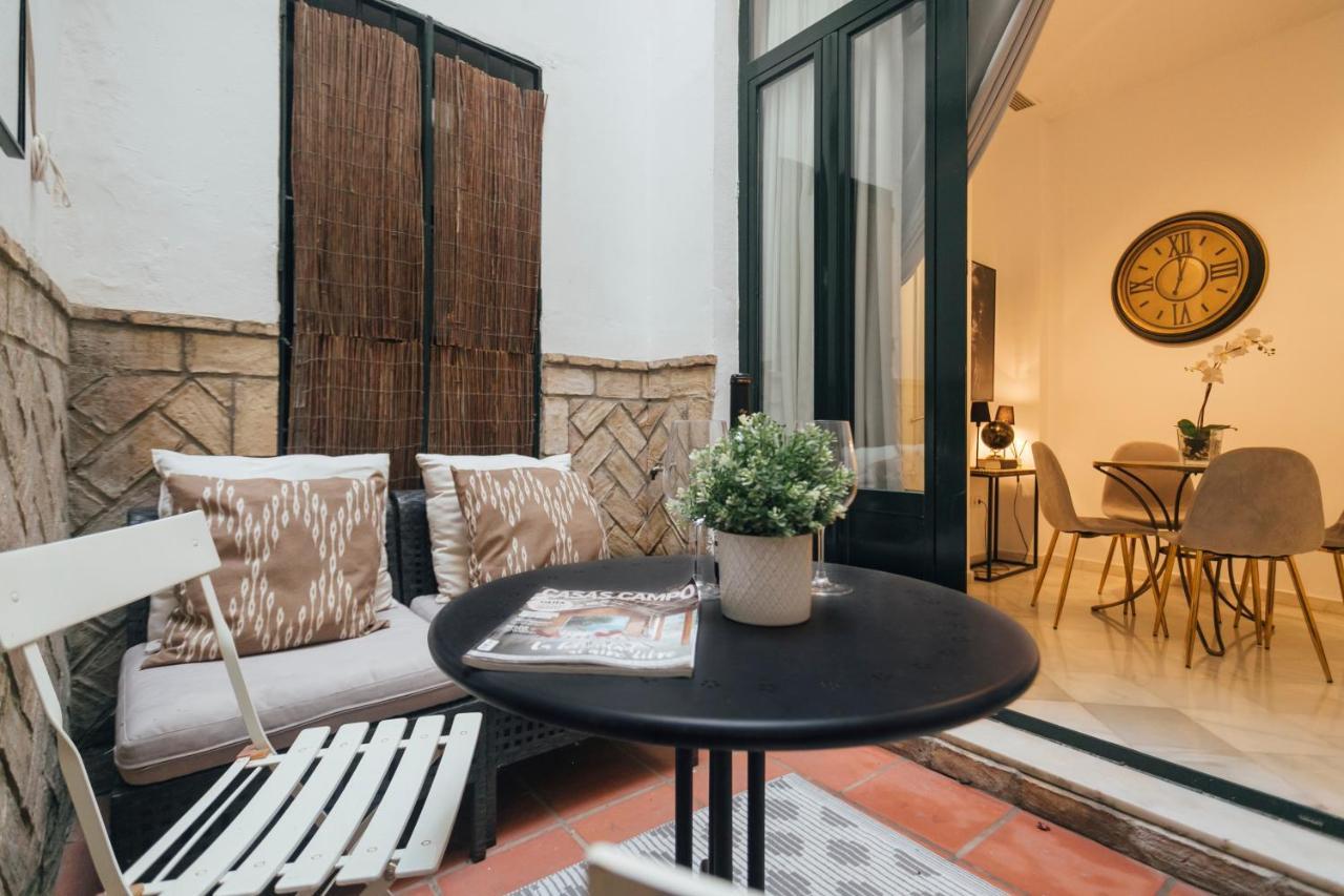 Precioso apartamento con patio en La Alameda Sevilla Exterior foto